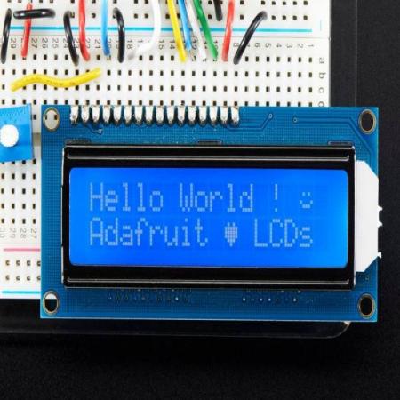 디바이스마트,LED/LCD > LCD 캐릭터/그래픽 > 캐릭터 LCD,Adafruit,Standard LCD 16x2 + extras - white on blue [ada-181],HD44780 LCD / 16 characters wide, 2 rows / White text on blue background