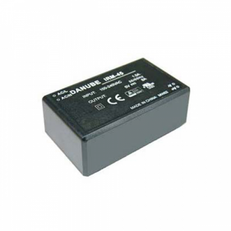 디바이스마트,전원/파워/배터리 > SMPS > DANUBE(분리전/미노출),디웰전자,IRM-45,입력:[AC]85~264V , [DC]120~370V / 출력:DC5~48V/8~0.94A/40~45.12W 3KV/AC 절연