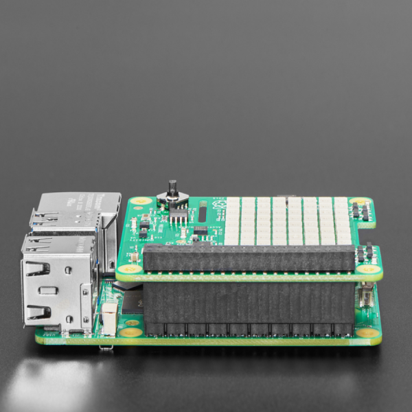 디바이스마트,오픈소스/코딩교육 > 라즈베리파이 > 라즈베리파이 확장보드/HAT,Adafruit,Raspberry Pi Sense HAT - For the Pi 2 / B+ / A+  [ada-2738],Pi 2 Model B, Model B+, Model A+ 호환 / Raspberry Pi 1 Model B & A 모델 중 26핀 모델 사용불가 / 라즈베리파이 미포함 / 8x8 led matrix 디스플레이 / 5버튼 조이스틱