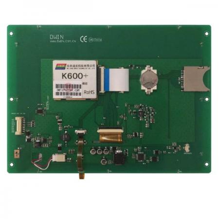 디바이스마트,LED/LCD > LCD COLOR > 칼라터치 LCD패널 > 8인치 컬러터치 LCD패널,DWIN,[DWIN] DMT10768T097_02WT ( 9.7' DGUS 간편 프로그램, UART LCD 일체형 모듈 ),9.7' 4선 저항막 터치 스크린, 4:3, 1024x768, DGUS 프로그램, 65K Color, 전압[V] 12(5~15), 전류[mA] 500mA@12V, 온도[C] -20/+70, 폰트 32MB, 그림 파일 256MB/139pcs, 56KB RAM, 3.3V TTL/CMOS, RS232 인터페이스, SD Card로 그림 파일 다운 로드, RTC, 음성 재생 기능, 부저 기능, 산업용