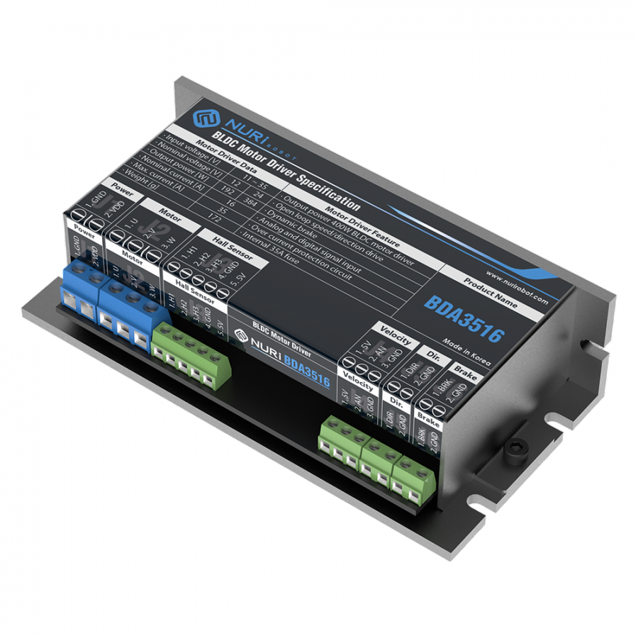 BLDC모터드라이버 아날로그입력 BDA3516