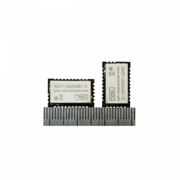 디바이스마트,MCU보드/전자키트 > 통신/네트워크 > RF/LoRa,네오모바일테크놀로지㈜,NMT-UM434R1-C 424MHz, 447MHz LPWA RF 모듈 (장거리 초 저전력 무선 통신),424MHz, 447MHz LPWA RF MESH 장거리 초 저전력 양방향 무선 통신 모듈 | Mesh, 1:1, 1:N, N:N, Repeater 지원 | UART 기반 Stand-Alone 제품으로 최대 20km (LOS, Open Area, 당사 시험기준) 이상의 탁월한 장거리 무선성능과 초 저전력 무선 수신대기, KC 인증 완료 (무선 소방, 화재감지기 대역 포함)