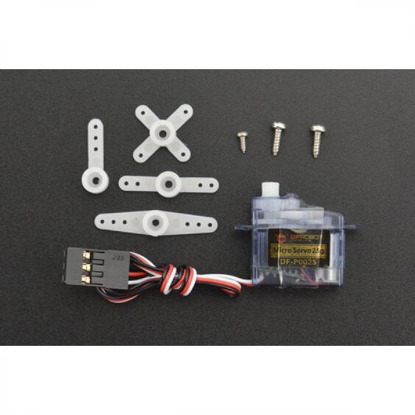 디바이스마트,기계/제어/로봇/모터 > 모터류 > 서보모터 > 아날로그 서보모터,DFROBOT,2.5g 360도 마이크로 서보 (0.45kg) [SER0037],360도 회전이 가능한 마이크로 서보 모터 / 아두이노용 서보 쉴드 호환 / 전압 : 4.8V ~ 6V / PWM: 900~2100μs / D2S51