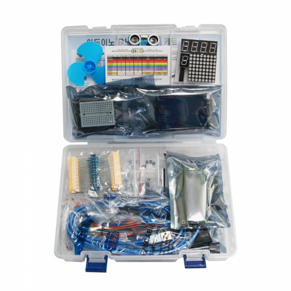 디바이스마트,오픈소스/코딩교육 > 아두이노 > 아두이노 교육용키트,LK EMBEDDED,아두이노 우노 R3 고급 키트,아두이노 우노 R3울티메이트키트Arduino UNO Kit E4-5