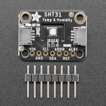 디바이스마트,MCU보드/전자키트 > 센서모듈 > 온도/습도 > 온습도겸용,Adafruit,Adafruit Sensiron SHT31-D Temperature & Humidity Sensor Breakout [ada-2857],±2% relative humidity and ±0.3°C accuracy / I2C 인터페이스 / 3V or 5V 가능