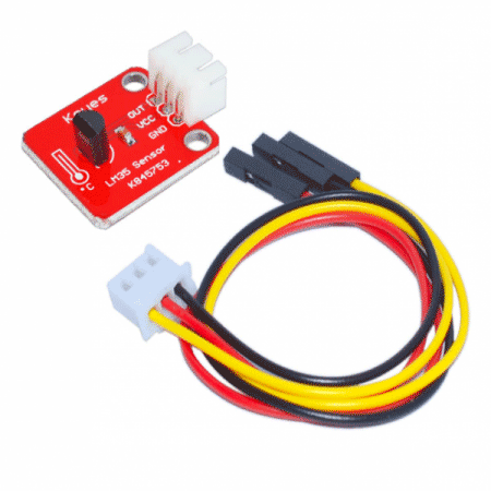 디바이스마트,MCU보드/전자키트 > 센서모듈 > 온도/습도 > 온도센서,KEYES,LM35 온도 센서 모듈 [KY0051],아두이노 호환 LM35 온도센서 모듈 입니다.