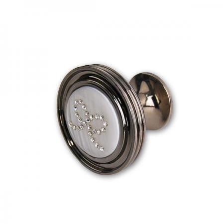 디바이스마트,화학/산업/안전 > 손잡이/도어용품 > 가구 손잡이 > 1구 손잡이,MDIY,큐빅-꽃방석(DH175)/가구손잡이,큐빅-꽃방석(DH175)/가구손잡이