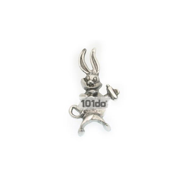 1구손잡이/토끼/알루미늄/가구손잡이