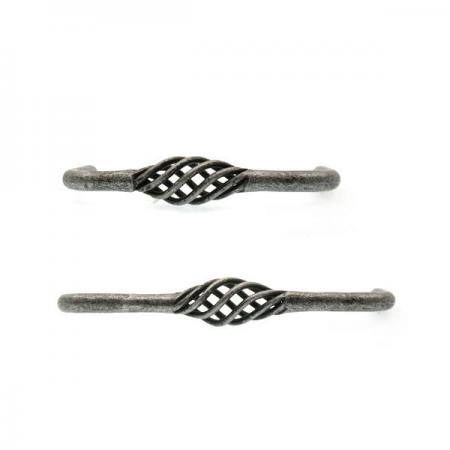 디바이스마트,화학/산업/안전 > 손잡이/도어용품 > 가구 손잡이 > 2구 손잡이,MDIY,2구손잡이/꽈배기/ㄷ밴딩/은착/가구손잡이,2구손잡이 꽈배기 ㄷ밴딩 은착 가구손잡이