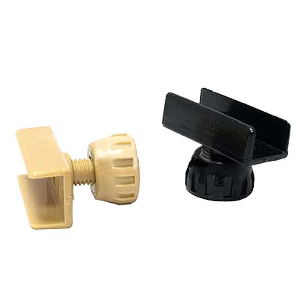 ㄷ자조절발세트/PVC/18mm