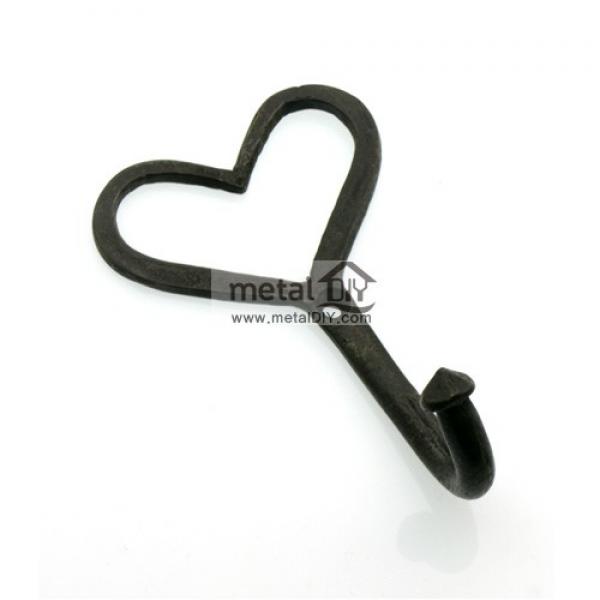 주물옷걸이-하트