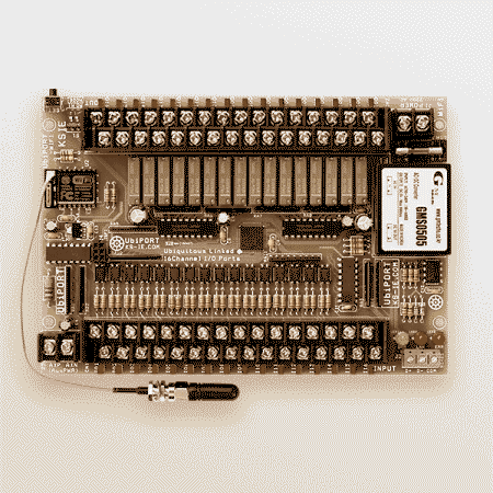 디바이스마트,MCU보드/전자키트 > 버튼/스위치/제어/RTC > 원격제어/무선컨트롤,개성산전,UbiPORT 스마트 원격제어/경보장치(대칭형),UbiPORT는 인터넷 네트워크를 통한 원격제어 및 원격 경보/감시 분야에서 산업현장에최적화시킨 사물인터넷(IoT) 새 장을 담당할 범용 16채널 입력감시 및 16채널 출력제어모듈입니다.