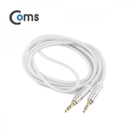 디바이스마트,케이블/전선 > 영상/음향 케이블 > 스테레오/RCA 케이블,Coms,스테레오 케이블 1.5M, White [BU063],3극 3.5mm 스테레오 케이블 / 길이 : 1.5M / 색상 : 화이트