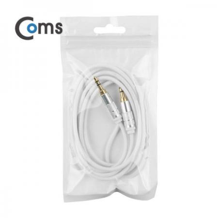 디바이스마트,케이블/전선 > 영상/음향 케이블 > 스테레오/RCA 케이블,Coms,스테레오 케이블 1.5M, White [BU063],3극 3.5mm 스테레오 케이블 / 길이 : 1.5M / 색상 : 화이트