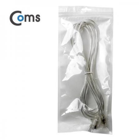 디바이스마트,커넥터/PCB > 플러그/잭 > DC잭/플러그 > DC플러그,Coms,DC 5.5 전원 케이블(방수/연장), 투명 3M [BU052],DC 전원 연장 케이블 / 방수 기능 / MALE to FEMALE / 외경 5.5파이,내경 2.1파이 / 3M