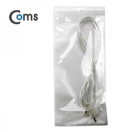 디바이스마트,커넥터/PCB > 플러그/잭 > DC잭/플러그 > DC플러그,Coms,DC 5.5 전원 케이블(방수/연장), 투명 2M [BU051],DC 전원 연장 케이블 / 방수 기능 / MALE to FEMALE / 외경 5.5파이,내경 2.1파이 / 2M