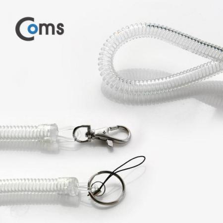 디바이스마트,컴퓨터/모바일/가전 > 스마트폰/스마트기기 > 모바일 주변기기 > 기타 주변기기,Coms,스프링 스트랩 OD: 11mm, 30cm/투명 [ITB148],11mm, 30cm/투명