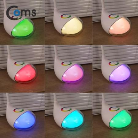 디바이스마트,컴퓨터/모바일/가전 > 가구/사무용품/공구 > 조명기기 > 스탠드,Coms,레인보우 램프(스탠드형), 28LED [BE008],28LED/3단 밝기조절, 본체(Rainbow color