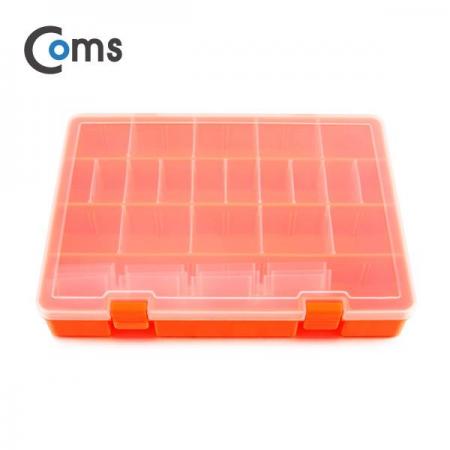 디바이스마트,공구함/작업대/엔클로저 > 공구함/부품함 > 다용도정리함(케이스),Coms,다용도 PVC 수납함 (18*25cm) [ITB634],부품, 약, 작은소품 등 종류별 나누어 보관