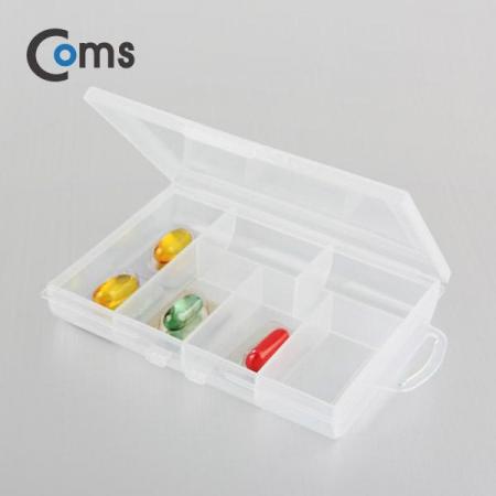 디바이스마트,공구함/작업대/엔클로저 > 공구함/부품함 > 다용도정리함(케이스),Coms,다용도 PVC 수납함 (EKB-108) [ITB616],부품, 약, 작은소품 등 종류별 나누어 보관
