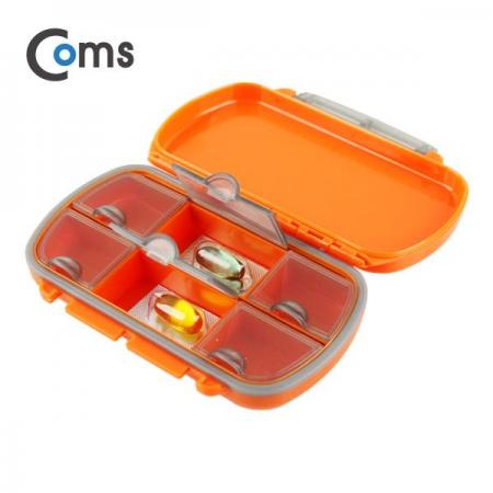 디바이스마트,공구함/작업대/엔클로저 > 공구함/부품함 > 다용도정리함(케이스),Coms,다용도 PVC 수납함 폴더접이식 6단 [ITB618],폴더접이식 6단(오렌지) 부품, 약, 작은소품 등 종류별 나누어 보관