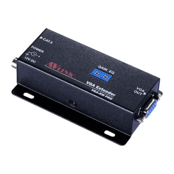 NETmate VGA 리피터 수신기, VGA-RW Pro 벽걸이형 [최대300M/RJ-45/단독사용불가]