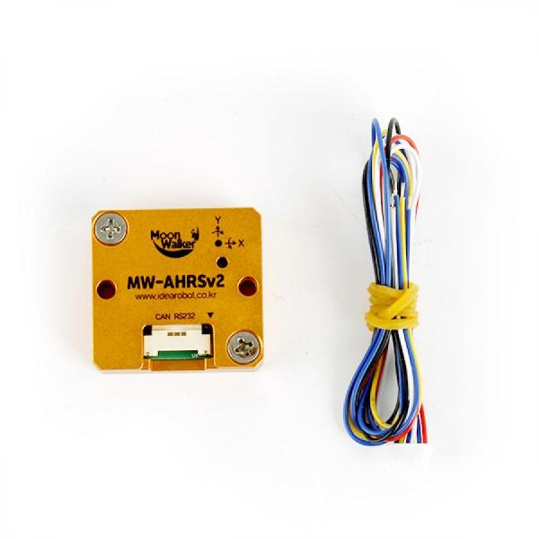 디바이스마트,센서 > 모션/가속도/자이로센서 > IMU(관성항법장치),아이디어로봇,MW-AHRSv1( 3축 가속도, 3축 자이로, 3축 지자기가 내장된 AHRS 모듈) / ROS지원,엔티렉스에서 2번째 선보이는 IMU 제품출시~!! 3축 가속도, 3축 자이로, 3축 지자기가 내장된 AHRS 모듈로, RS232및 CAN통신 지원, 알루미늄케이스를 가공하여 장착, 로봇제품이나 소형항공기용으로 독립구동가능이 가능하며 메인보드와 떨어져서 데이터만 전송.  넓은전압입력범위: 4.5 ~ 10V, 기존환경에 즉각적용가능 *구성품: 본체1개+케이블1개
