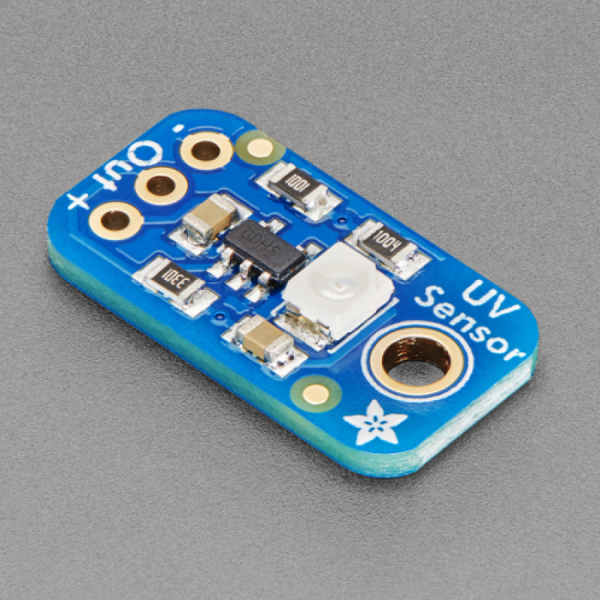 디바이스마트,MCU보드/전자키트 > 센서모듈 > 빛/조도/컬러/UV > 컬러/UV센서,Adafruit,Analog UV Light Sensor Breakout - GUVA-S12SD [ada-1918],240-370mm 범위의 빛을 감지할 수 있는 UV 센서입니다.