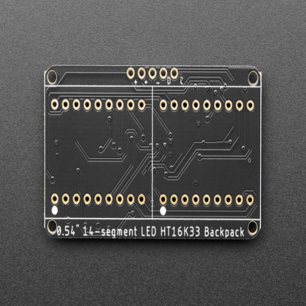 디바이스마트,MCU보드/전자키트 > 디스플레이 > 세그먼트,Adafruit,Quad Alphanumeric Display - Red 0.54' Digits w/ I2C Backpack [ada-1911],모든 알파벳 및 숫자가 표현 가능한 14세그먼트 LED 디스플레이입니다.