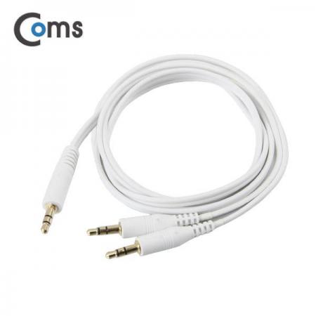 디바이스마트,케이블/전선 > 영상/음향 케이블 > 스테레오/RCA 케이블,Coms,스테레오 케이블 Y형 1.5M White [BU785],Y형 스테레오 케이블 / 길이 : 1.5M / 색상 : 화이트