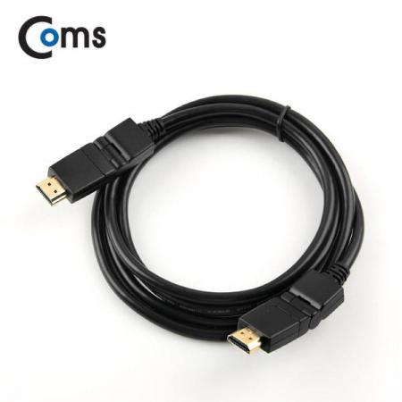 디바이스마트,케이블/전선 > 영상/음향 케이블 > HDMI 케이블,Coms,HDMI 케이블(회전형), 1.8M [ITB206],HDMI 2.0 케이블 / 회전형 / 길이 : 1.8M
