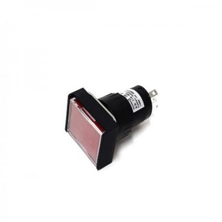 디바이스마트,스위치/부저/전기부품 > 산업용 스위치/제어 기기 > 제어/안전 스위치,Koino,누름버튼 KH-516-B(직사각형),16파이 제어용 스위치. 확실한 접촉성이 유지. 초소형 전구 사용. 동작기능은 누름버튼