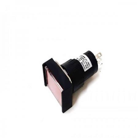 디바이스마트,스위치/부저/전기부품 > 산업용 스위치/제어 기기 > 제어/안전 스위치,Koino,걸림형 누름버튼 KH-516-B(직사각형),16파이 제어용 스위치. 확실한 접촉성이 유지. 초소형 전구 사용. 동작기능은 걸림형 누름버튼