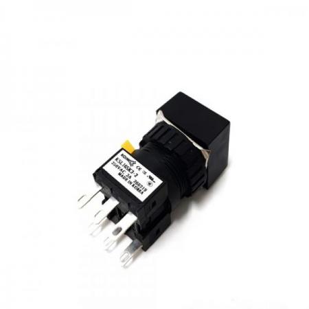 디바이스마트,스위치/부저/전기부품 > 산업용 스위치/제어 기기 > 제어/안전 스위치,Koino,셀렉터 키 스위치 KSL-16SK3-2,은합금으로 제작되었으며, 접점은 일반 기계 부품에서부터 저전류를 사용하는 곳까지 폭넓게 사용가능. 중국 국가 강제성 상품인증