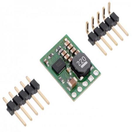 디바이스마트,MCU보드/전자키트 > 전원/신호/저장/응용 > 레벨컨버터/전압관리,Pololu,Pololu 3.3V, 1A Step-Down Voltage Regulator D24V10F3 #2830,36V의 입력전압을 효율적으로 3.3V로 줄이며 최대 아웃풋 전류는 1A입니다.