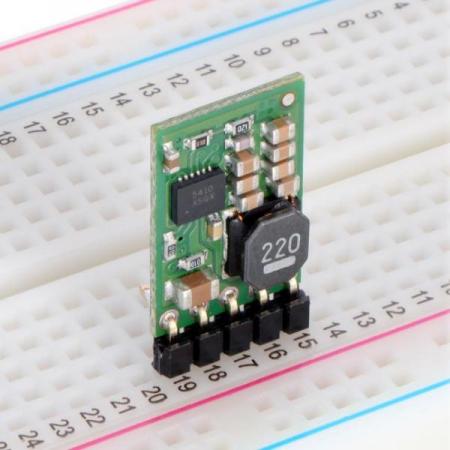 디바이스마트,MCU보드/전자키트 > 전원/신호/저장/응용 > 레벨컨버터/전압관리,Pololu,Pololu 3.3V, 1A Step-Down Voltage Regulator D24V10F3 #2830,36V의 입력전압을 효율적으로 3.3V로 줄이며 최대 아웃풋 전류는 1A입니다.