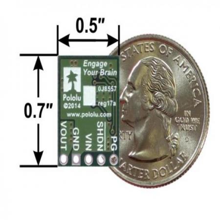 디바이스마트,MCU보드/전자키트 > 전원/신호/저장/응용 > 레벨컨버터/전압관리,Pololu,Pololu 3.3V, 1A Step-Down Voltage Regulator D24V10F3 #2830,36V의 입력전압을 효율적으로 3.3V로 줄이며 최대 아웃풋 전류는 1A입니다.