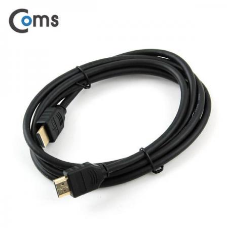 디바이스마트,케이블/전선 > 영상/음향 케이블 > HDMI 케이블,Coms,HDMI 2.0 케이블(V2.0/실속) 1.8M , 4Kx2K @60Hz 지원 [CT460],HDMI 2.0 케이블 / 길이 : 1.8M / 4Kx2K / 60Hz 지원
