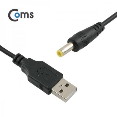 디바이스마트,케이블/전선 > USB 케이블 > 충전케이블(MM) > DC 전원 충전케이블,Coms,USB 전원 케이블(스프링/DC 4.7 x 1.7) [NA317],USB 전원 연결용 스프링 케이블 / 규격 : DC 4.7mm x 1.7mm
