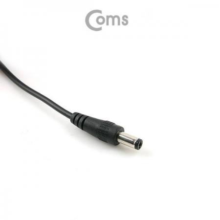 디바이스마트,케이블/전선 > USB 케이블 > 충전케이블(MM) > DC 전원 충전케이블,Coms,USB 전원 케이블(스프링/DC 5.5 x 2.5), 30~50cm [NA307],USB 전원 연결용 스프링 케이블 / 규격 : DC 5.5mm x 2.5mm / 길이 : 30~50cm