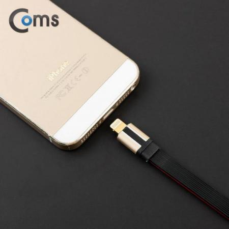 디바이스마트,컴퓨터/모바일/가전 > 스마트폰/스마트기기 > 케이블/젠더 > 애플 전용 케이블,Coms,라이트닝 케이블 USB/Lightning 8P (Flat Metal), 1M [FW339],USB/Lightning 8P (Flat Metal), 1M