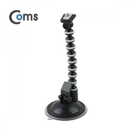 디바이스마트,사무/생활/서적 > 차량/생활/IOT > 차량내부용품 > 차량용 거치대,Coms,삼각대 (관절형) 높이 15cm, 흡착식 [BE433],높이 15cm, 흡착식