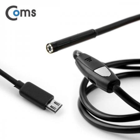 디바이스마트,컴퓨터/모바일/가전 > 스마트폰/스마트기기 > 모바일 주변기기 > 기타 주변기기,Coms,스마트폰 내시경 카메라, 탐지용(Micro 5P 일체형/고급형), 5M [CT743],탐지용(Micro 5P 일체형/고급형), 5M