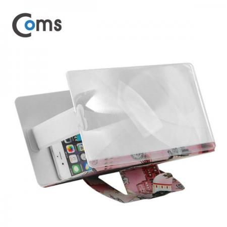 디바이스마트,컴퓨터/모바일/가전 > 스마트폰/스마트기기 > 모바일 주변기기 > 기타 주변기기,Coms,스마트폰 확대경, 2~4배 (핑크 일러스트) [IB465],핑크 일러스트