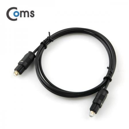 디바이스마트,케이블/전선 > 영상/음향 케이블 > 광오디오 케이블,Coms,오디오광 케이블(2∮/각-각), 1M [AV0399],오디오 광 케이블 / 2파이 / 1M