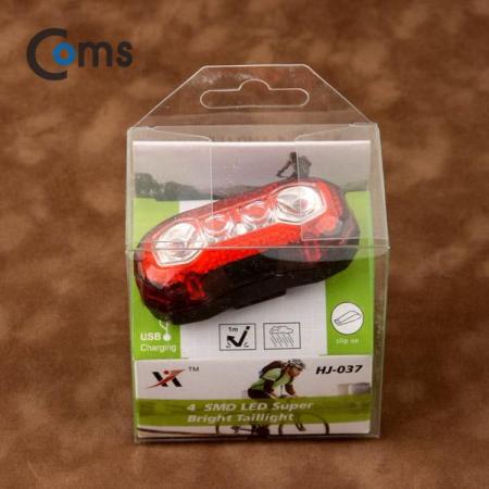 디바이스마트,LED/LCD > LED 인테리어조명 > 장식용 LED,Coms,자전거 LED 안전 점멸기(HJ-037), Red Light, USB 충전 [IB494],Red Light, USB 충전