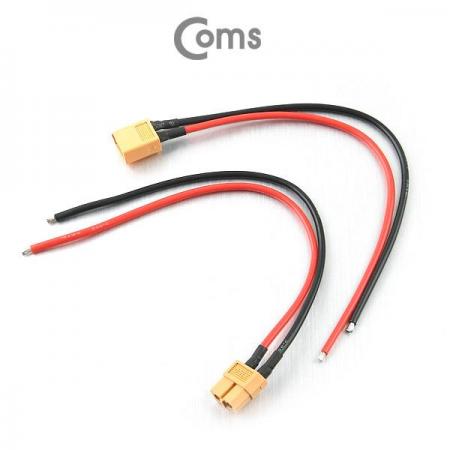 디바이스마트,케이블/전선 > 점퍼/하네스/악어/바나나 > 점퍼 와이어/케이블,Coms,전원 케이블(2P) 연장 30cm [BE443],2핀 전원 연장 케이블 / 길이 : 30cm / 색상 : Black/Red