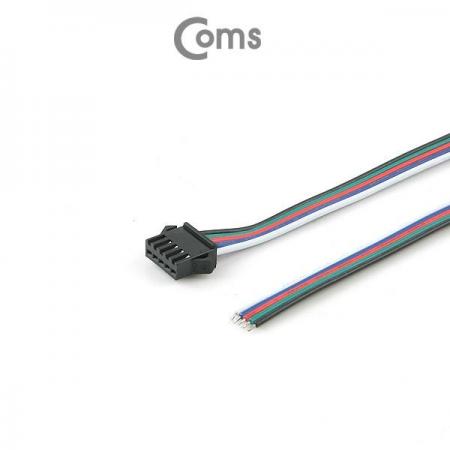 디바이스마트,케이블/전선 > 점퍼/하네스/악어/바나나 > 점퍼 와이어/케이블,Coms,점퍼 케이블(5P) 연장 30cm, Red/Black/Green/Blue/White [BE450],점퍼 5핀 연장 케이블 / 길이 : 30cm / 색상 : Red/Black/Green/Blue/White