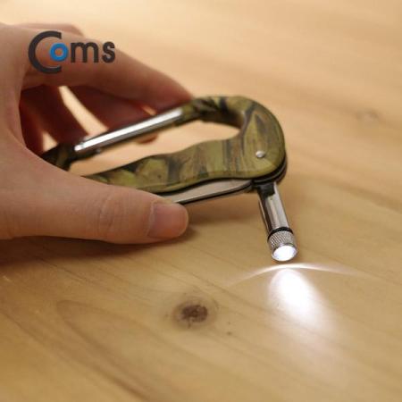 디바이스마트,EV 전기차/캠핑카/그린에너지 > 캠핑/보트 악세사리 > 캠핑용품 > 랜턴/램프,Coms,카라비너(멀티형) 램프 [IB464-1],멀티형