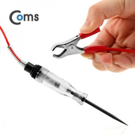 디바이스마트,사무/생활/서적 > 차량/생활/IOT > 차량용 공구 > 안전/측정공구,Coms,테스터기 (차랑 전압 측정) 케이블 탐침형 [IB475],차랑 전압 측정